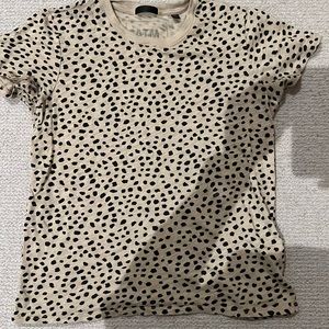 ATM cheetah print tshirt